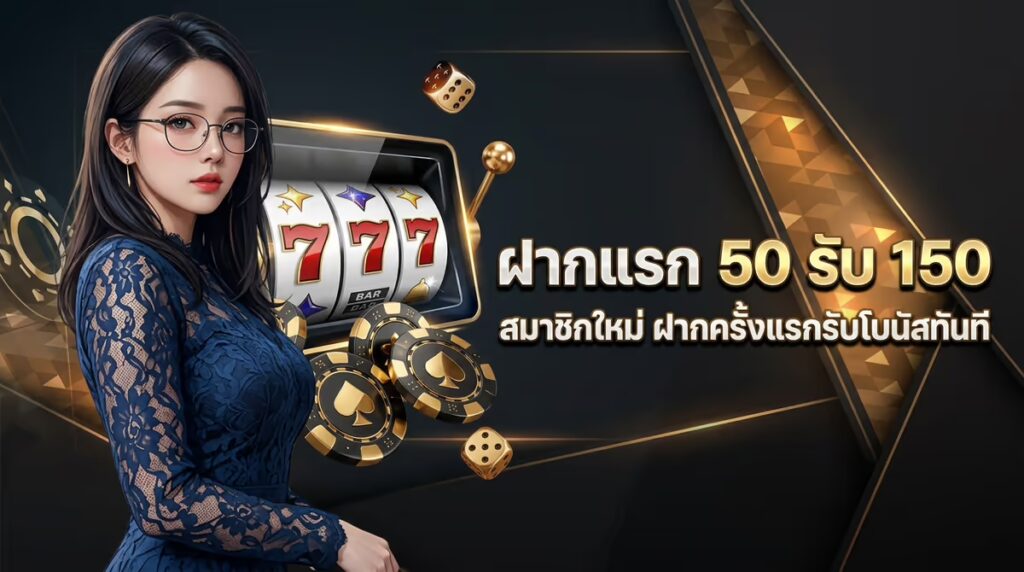 ฝากแรก 50 รับ 150